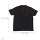 thumbnail image 2 of USHOBE Chef Coat Short Sleeve Black Unisex Uniform Breathable Kitchen Apparel for Catering, 2 of 8