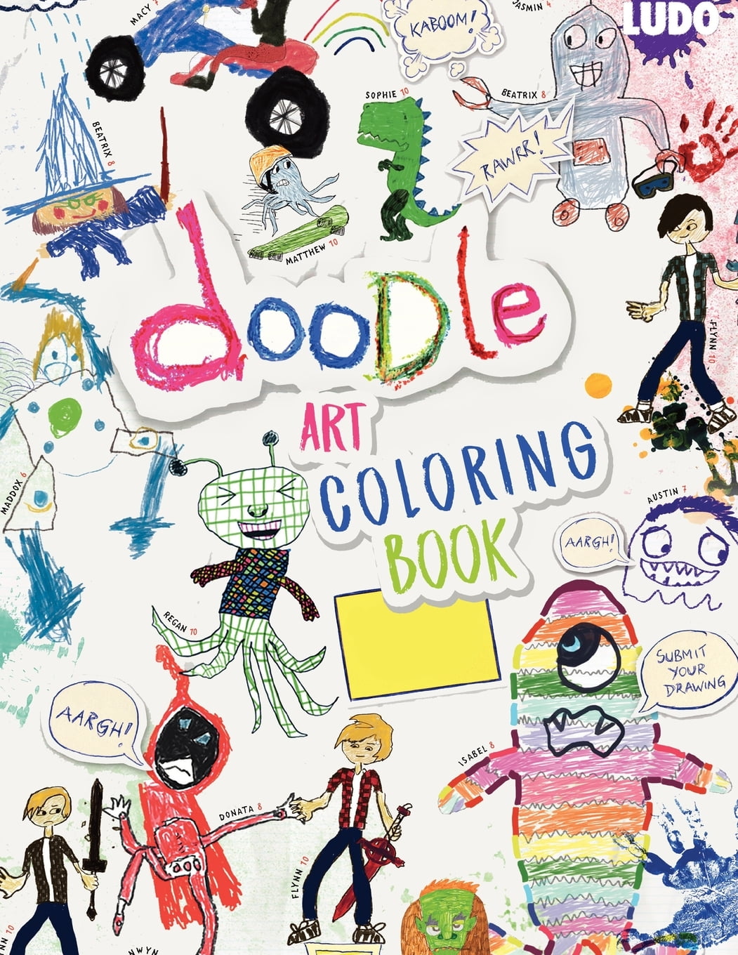 Doodle Art Coloring Book: Doodle Designs Adult Coloring ...