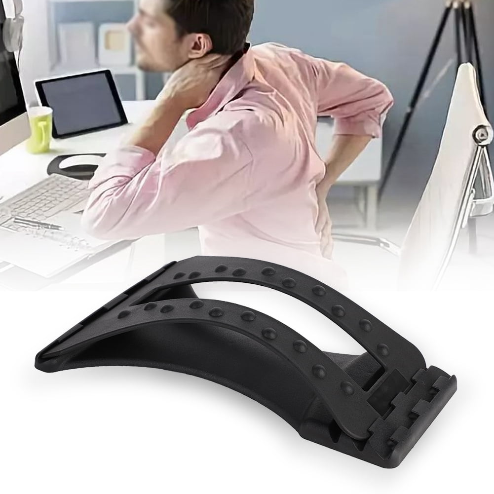 Qiilu Lumbar Spine Corrector Wellbeing Correction Pad Back Stretcher