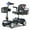 Blue, variant on Yardmaster Electric Mobility Scooter for Senior, Compact 4-Wheel Travel Mobility Scooter for Adults, 300W Motor, 300lbs, Foldable Electric Scooter with LED Lights & Suspension, Purple