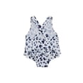thumbnail image 3 of ITFABS Summer Baby Girl Nylon Printed U-shaped Neck Cross Strap Ruffle Swimwear, 3 of 6