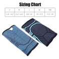thumbnail image 6 of LotFancy 1 Pair Knee Compression Sleeve Brace for Men & Women, Blue, 6 of 9