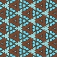 thumbnail image 1 of Ahgly Company Machine Washable Indoor Square Transitional Red Brown Area Rugs, 4' Square, 1 of 7