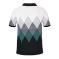thumbnail image 6 of IROINNID Men's Casual Hawaiian Style Print Short Sleeve Comfy Blouse, 6 of 9