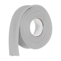 1 Inch Double Fold Bias Tape Polyester Continuous Bulk Bias Tape for Sewing, Seaming Quilting Hemming Binding Crafts (Gray 6 Yards)