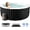 71"D x 25"H(Round for 4 Adults), variant on 240 Gallon Inflatable Hot Tub 6 Person Square with Control Panel, Portable Outdoor AirJet Hot Tub Spa with 130 Bubble Jets, Filter, Insulated Tub Cover and Floor Protector, Temperature up to 104°F