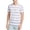 White/Red/Blue, variant on Pacific & Park Mens Striped Crewneck T-Shirt