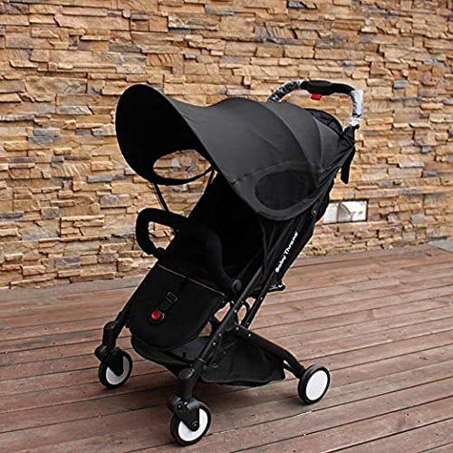 Luonita Stroller Cover Sun and UV Sunshade for Baby Strollers Joggers Car Seat Canopy Carseat Covers Anti-UV Windproof Awning Sunshade Universal Fit for Stroller Pram Buggy Pushchair