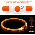 thumbnail image 3 of EVERBETTERUS LED Dog Collar, Light Up Dog Collar Adjustable USB Rechargeable Super Bright Safety Light Glowing Collars for Dog, 3 of 8