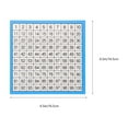 thumbnail image 2 of FOMIYES Stylish Multi-Color Hundreds Chart for Early Education and Teaching 10Sheets, 2 of 8