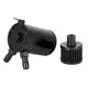 thumbnail image 3 of Universal Aluminum Alloy Oil Catch Can Tank with 2 Port Accessory Kit (Black), 3 of 3