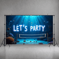 thumbnail image 5 of Beach Themed Sunset Backdrop Banner with Sandcastle and Volleyball Scene Party Decors for Outdoor Parties Summer Gatherings Beach Events and Photo Props, 5 of 7