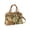 Cat, variant on Animal Tapestry Barrel Handbag, Adjustable Straps, Zip Pocket and 2 Side Pockets, Silvetone Hardware - Measures 11" Wide x 8 3/4" High with 5 1/4" Gusset, Cat Design