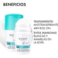 thumbnail image 3 of VICHY 2 PACK Desodorante Anti-transpirante y Anti-manchas Roll-On 48H Vichy Deos 50ml, 3 of 5