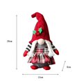 thumbnail image 5 of Christmas Gnomes Decorative Doll Free Standing Doll Ornament Christmas Party Festive Decor, 5 of 5