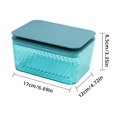 thumbnail image 5 of Shoreew Wipes Dispenser Storage Box Large Capacity Dustproof Moisture Prevention Transparent Design Bathroom Wipes Case Box, 5 of 7