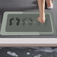 thumbnail image 6 of Pklyzj Kitchen Gadgets Bathroom Water Absorbent Floor Mats Bathroom Doorway Non Slip Foot Mats Sink Toilet Quick Drying Floor Mats on Clearance, 6 of 6