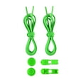 thumbnail image 2 of Cordones elásticos sin lazo Zulema para zapatos planos sin Lazy Trainers Verde, 2 of 8