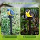 thumbnail image 2 of Lindo Pájaro Estatuilla Al Aire Libre Resina Búho Solar LED Con Estaca Jardín Impermeable para Valla Flores Césped Paso Pasarela Patio, 2 of 9