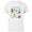 White, variant on Disney Vintage Peter Pan, Pinocchio, Simba & White Rabbit - Short Sleeve Cotton T-Shirt for Adults - Customized-Black