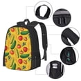 thumbnail image 2 of Balery Colorful Vegetables Mochila para hombre y mujer - Tela Oxford 600D resistente - Gran capacidad, resistente al agua, ideal para la escuela, viajes y senderismo, 2 of 6