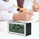 thumbnail image 5 of Exquisito reloj despertador digital electrónico para mesa de escritorio, pantalla de temperatura y fecha (negro), 5 of 6