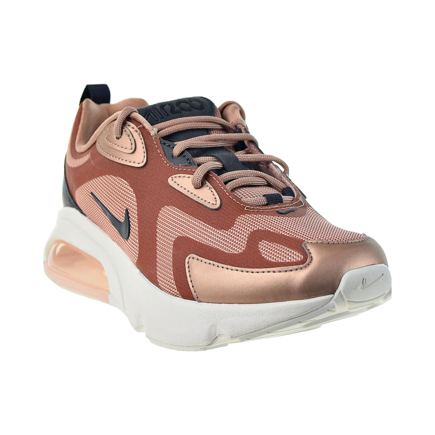 Nike Air Max 200 "Holiday Sparkle" Women's Shoes Metallic Red-Bronze ct1185-900 - image 2 of 6