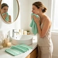 thumbnail image 4 of WDOBM Reusable Washcloths, Extra Large Pure Soft Quick‑Dry Absorbent Towel, Highly Absorbent Quick Dry Machine Washable, Lightweight Sport Towels for Bathroom Salon, 4 of 6