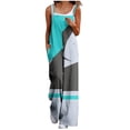 thumbnail image 2 of JXMVOJ Jumpsuits for Women Floral Leg Spaghetti Strap Sleeveless Casual Loose Long Rompers Women Fashion Casual Loose Printed Pockets Sleeveless Back Strap Jumpsuit with Pockets, 2 of 5