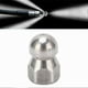 thumbnail image 5 of Stainless Steel High-Pressure Nozzle for Pipe Cleaning, 5000 PSI Dredging Jetter with Ball Head, 1 Front and 3 Rear Holes, G3/8in Connection, 5 of 5