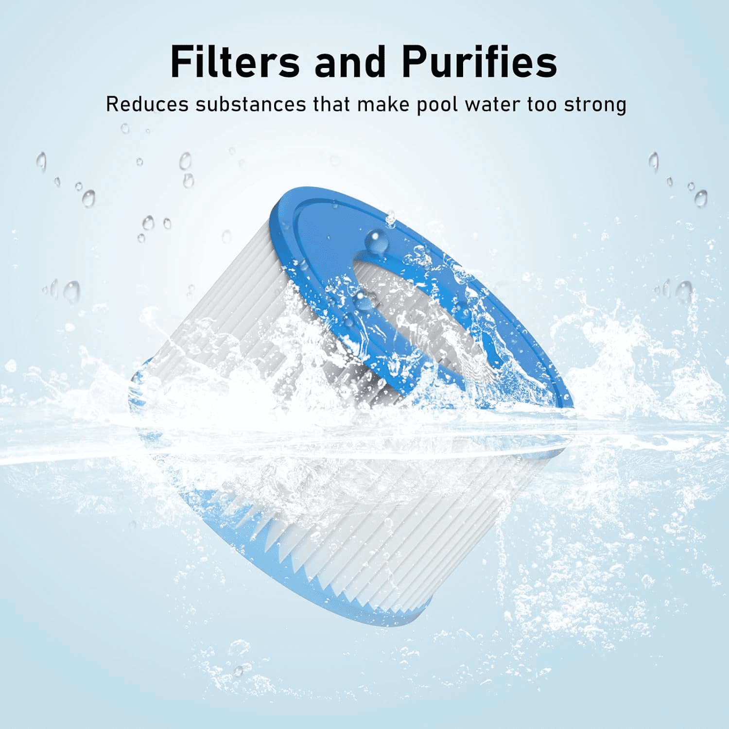 Customized Bathtub Filter Cartridge Water Filter Inflatable Swimming Pool Spa Filter Pool Filter Cartridge