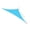 Sky Blue, variant on 20ft Triangle Shade Sail Canopy UV Resistant Waterproof 210T Polyester Awning for Outdoor Patio Garden Activities (20 ft / 600 cm)