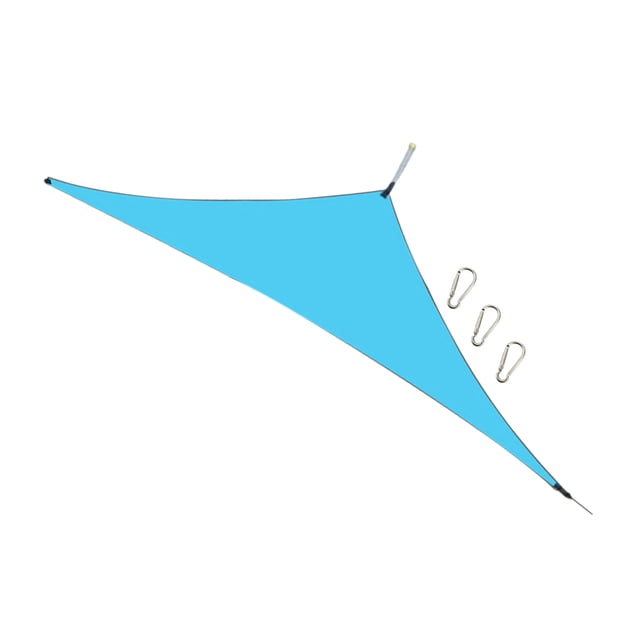 Waterproof Sun Shade Canopy, Heavy Duty Triangle Garden Shading Sail Shade Sail Waterproof Sun Shade with Quick drying Fabric for Patio, Garden, Backyard