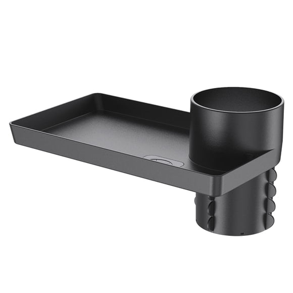 Car Seat Snack Tray, Portable, Multifunctional, Rotating Cup Holder, Plastic, for Toddlers, Compact & Sturdy