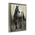 thumbnail image 4 of Stupell Industries Copper & Nickel Horse Animals Painting Brown Floater Framed Canvas Art Print Wall Art, 25 x 31, 4 of 10