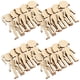 thumbnail image 4 of 50 piezas de figuras de madera inacabada cortes de madera de madera chips de madera en blanco, 4 of 7