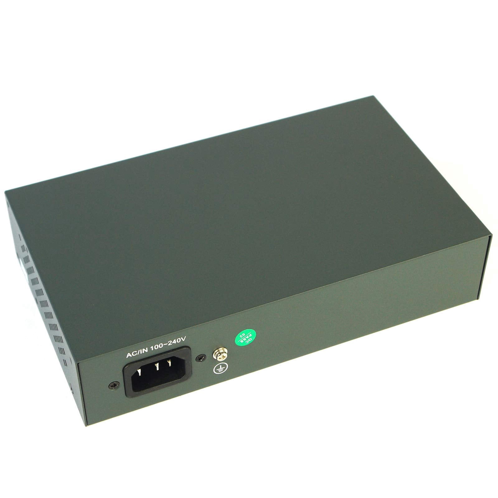 DSLRKIT Gigabit 8 Ports PoE+ Switch 802.3at af 120watt Power Over Ethernet