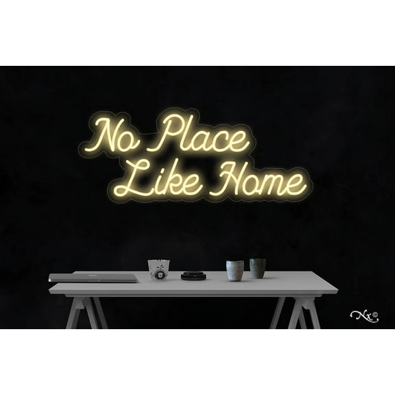 No Place Like Home-LED Neon Sign Made in USA