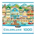 thumbnail image 4 of RoseArt - Colorluxe 1000-Piece - Harbor Town - Adult Interlocking Puzzle, 4 of 6
