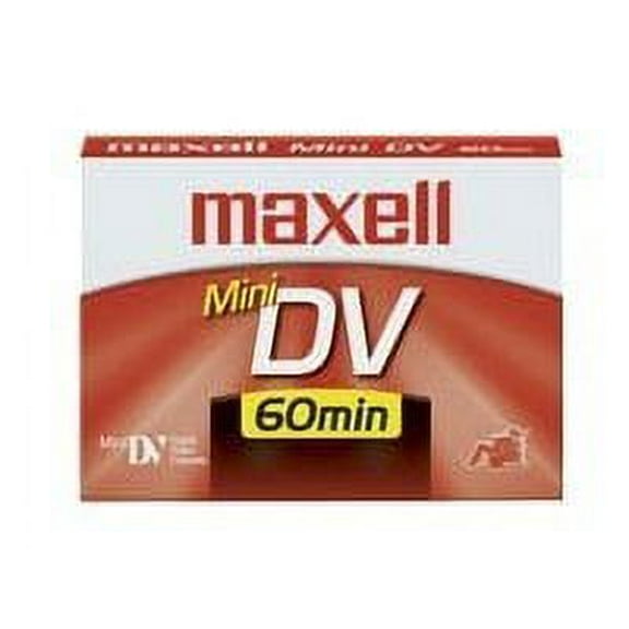 Maxell - Mini DV tape - 1 x 60min (pack of 6)