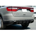 thumbnail image 4 of Replacement For 2014-Present Dodge Durango Models | Performance Style ABS Plastic - Matte Black Rear Bumper Dual Tips Diffuser, 4 of 15