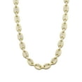 thumbnail image 2 of Silver Chain -  Gold Iced Out Puff Chain, 2 of 6