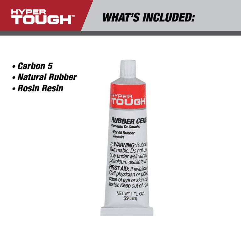 Hyper Tough Tire Repair Rubber Cement, 1 oz (3-Pack) photo 5