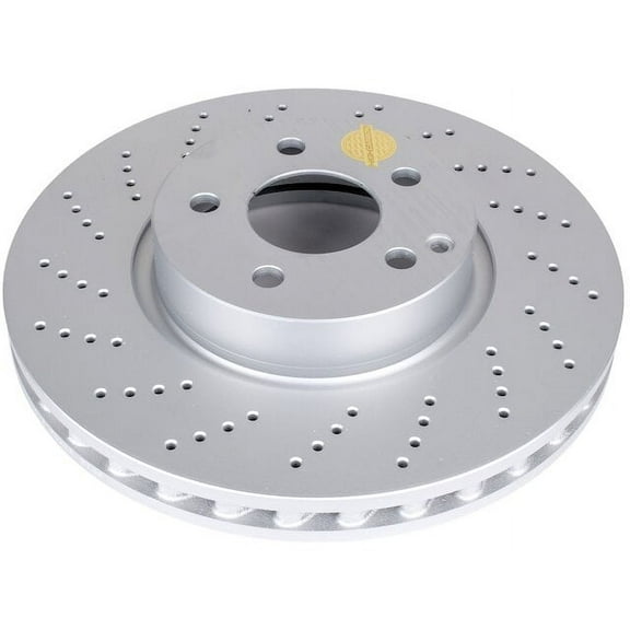 Front Brake Rotor - Compatible with 2010 - 2016 Mercedes-Benz E350 2011 2012 2013 2014 2015