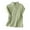 Green, variant on Timegard Womens Tops Cap Sleeve Button down Shirts Lapel Neck Cotton Linen Casual Lightweight Blouse