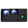 thumbnail image 2 of Fingerprint Attendance Biometric Machine System Employee Keypad Electric Time Clock Recorder USB Data Manage, 2 of 5