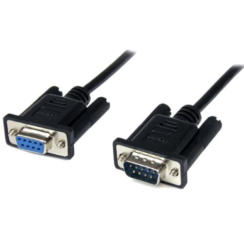Pack of 4 pcs Black Box EDN12H-0025-FF 25 DB9 Extension Cable