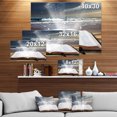 thumbnail image 2 of Designart - Jesus Bible at beach - Religious Art on Wrapped Canvas, 2 of 3