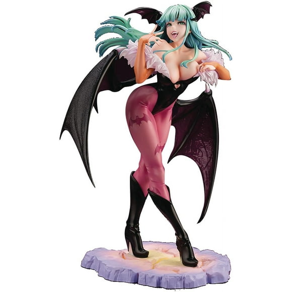 Kotobukiya Darkstalkers: Estatua de Morrigan Bishoujo, multicolor