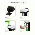 thumbnail image 4 of Zootealy 400ml Automatic Soap Dispenser Electric Soap Dispenser Touchless Auto Hand Soap Dispenser for Bathroom Kitchen Hotel Restaurant Battery-operated, 4 of 7
